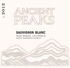 Ancient Peaks Sauvignon Blanc 2012 Front Label