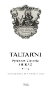 Taltarni Pyrenees Shiraz 2005 Front Label