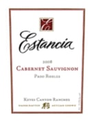 Estancia Cabernet Sauvignon 2008 Front Label