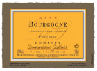 Dominique Gallois Bourgogne Pinot Noir 2009 Front Label