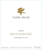 Vasse Felix Heytesbury Cabernet Sauvignon 2005 Front Label