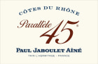 Jaboulet Cotes du Rhone Parallele 45 Rouge 2009 Front Label
