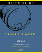 Dutschke Single Barrel Shiraz 2008 Front Label