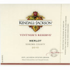 Kendall-Jackson Vintner's Reserve Merlot 2010 Front Label