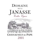 Domaine de la Janasse Chateauneuf-du-Pape Vieilles Vignes 2001 Front Label