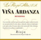 La Rioja Alta La  Vina Ardanza Rioja Reserva 2005 Front Label