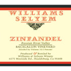 Williams Selyem Bacigalupi Vineyard Zinfandel 2012 Front Label