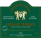 Arnoux et Fils Chapelle-St-Arnoux Ventoux 2014 Front Label