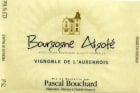 Pascal Bouchard Bourgogne Aligote 2009 Front Label
