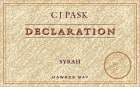 C.J. Pask Winery Declaration Syrah 2009 Front Label