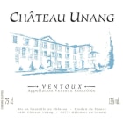 Chateau Unang Ventoux Rose 2014 Front Label