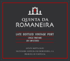 Quinta da Romaneira Late Bottled Vintage Unfiltered Port 2010 Front Label