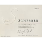 Scherrer Winery Scherrer Vineyard Old & Mature Vines Zinfandel 2012 Front Label