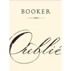 Booker Vineyard Oublie 2013 Front Label