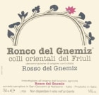 Ronco del Gnemiz Rosso del Gnemiz 2007 Front Label