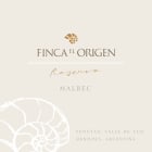 Finca El Origen Reserva Malbec 2015 Front Label