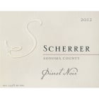 Scherrer Winery Sonoma County Pinot Noir 2012 Front Label
