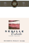 Seville Estate Reserve Pinot Noir 2012 Front Label