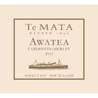 Te Mata Awatea Cabernets-Merlot 2013 Front Label