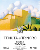 Tenuta di Trinoro Toscana Rosso 2012 Front Label