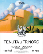 Tenuta di Trinoro Toscana Rosso 2009 Front Label