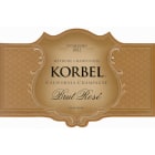 Korbel Brut Rose Front Label