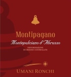 Umani Ronchi Montepulciano d'Abruzzo Montipagano 2010 Front Label