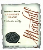 Maryhill Proprietor's Reserve Cabernet Franc 2011 Front Label