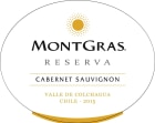 MontGras Reserva Cabernet Sauvignon 2015 Front Label