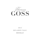 Thomas Goss Shiraz 2015 Front Label