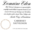 Domaine Eden Cabernet Sauvignon 2013 Front Label