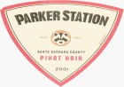Fess Parker Parker Station Pinot Noir 2001  Front Label