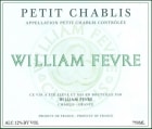 William Fevre Petit Chablis 2009 Front Label