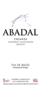 Abadal Crianza 2012 Front Label