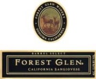 Forest Glen Sangiovese 1998 Front Label