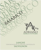 Adriano Marco e Vittorio Langhe Basarico Sauvignon 2015 Front Label