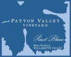 Patton Valley Mora Vineyard Pinot Blanc 2014 Front Label