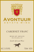 Avontuur Estate Cabernet Franc 2009 Front Label