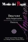 Az. Agr. Monte dei Ragni Amarone della Valpolicella Classico 2007 Front Label