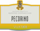 Barone Cornacchia Controguerra Villa Torri Pecorino 2015 Front Label