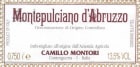 Azienda Agricola Camillo Montori Montepulciano d'Abruzzo 2010 Front Label