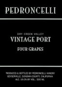 Pedroncelli Four Grapes Vintage Port (500ML) 2004 Front Label