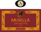 Musella Amarone della Valpolicella Riserva 2007 Front Label