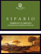 Azienda Vinicola De Luca Trebbiano d'Abruzzo Sipario 2015 Front Label