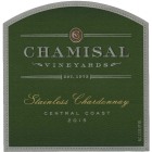 Chamisal Vineyards Stainless Chardonnay 2015 Front Label