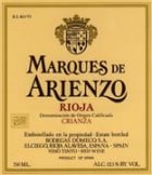 Marques de Arienzo Crianza 1995 Front Label