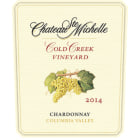 Chateau Ste. Michelle Cold Creek Vineyard Chardonnay 2014 Front Label