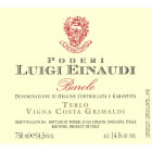 Luigi Einaudi Barolo Terlo 2012 Front Label
