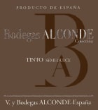 Bodegas Alconde Collection Semi-Dulce Tinto 2014 Front Label