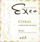 Bodegas Exeo Cifras Blanca Garnacha 2011 Front Label
